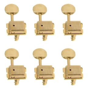 Tarraxas Guitarra Gotoh Sd91-05M 6 Em Linha L6 Tarraxa Dourada