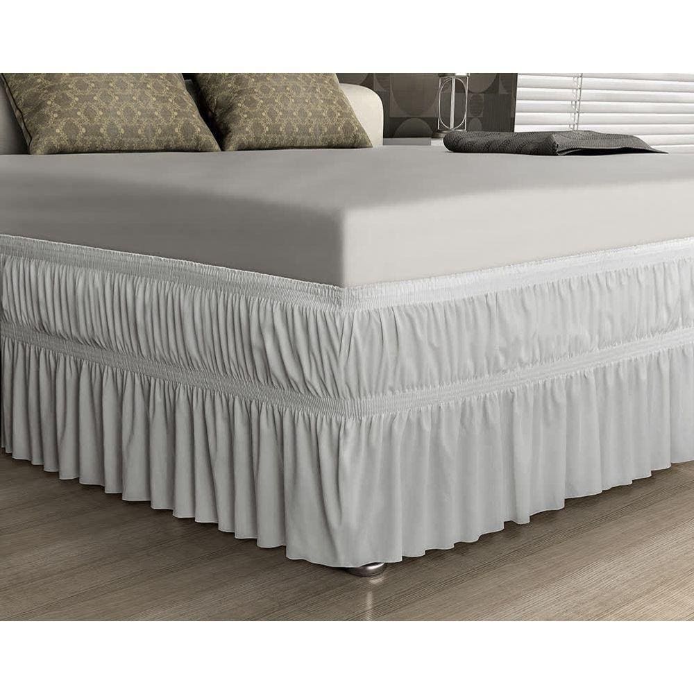 Saia P/ Cama Box - Malha - King Size - Adomes