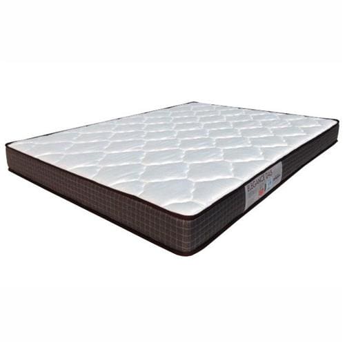 Colchão de Casal Ortobom Elegance Espuma D45 17x138x188 cm - Branco/Marrom