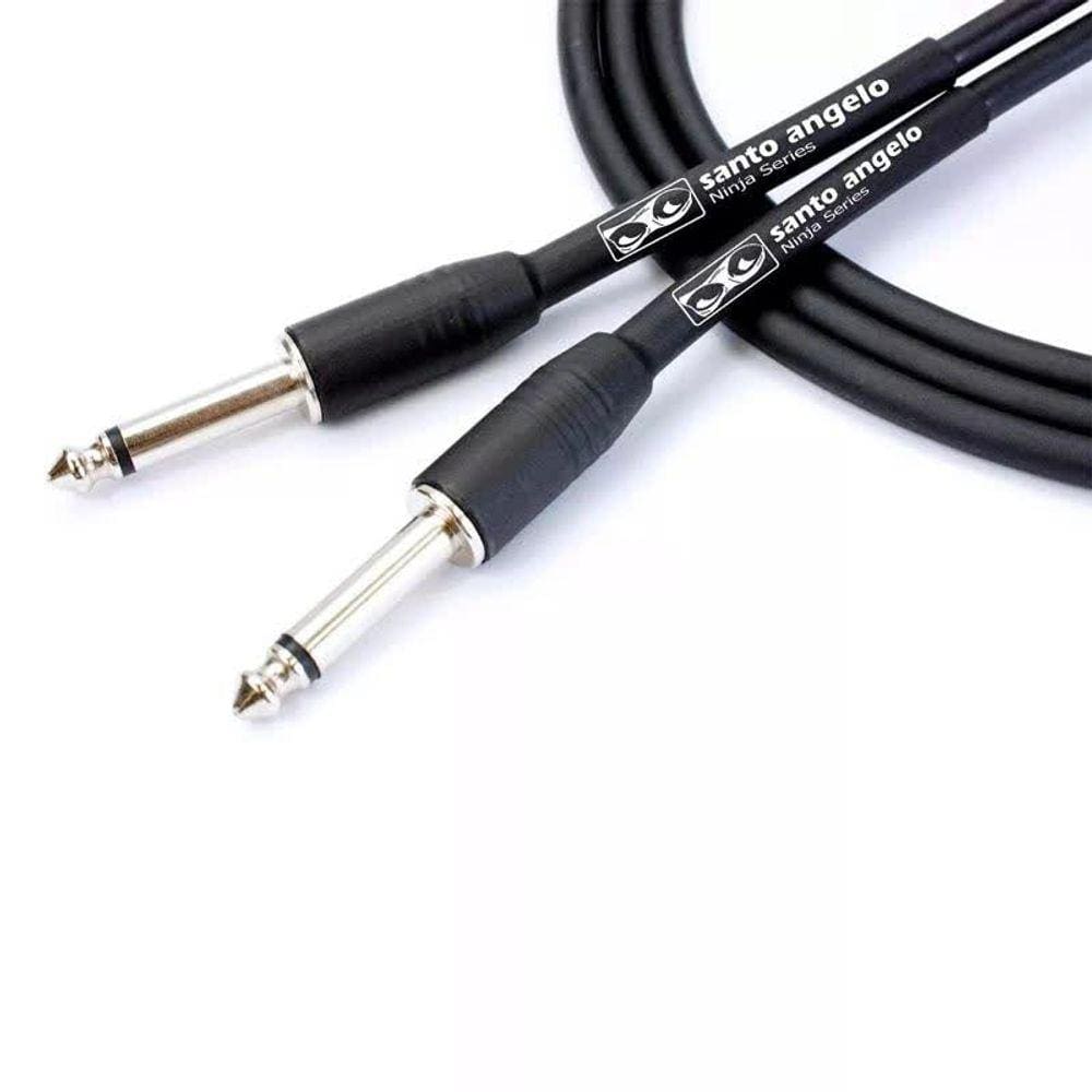 Cabo P10 P10L para Instrumento Santo Angelo 0,20 mm Mod Ninja