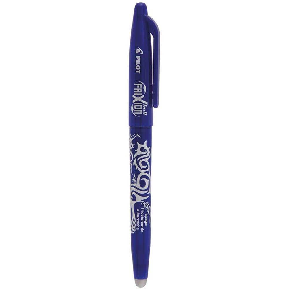 Caneta Esferográfica Frixion Ball 0.7mm Escreve Apaga - Azul