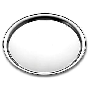 Bandeja Redonda Aço Inox 45Cm - Service