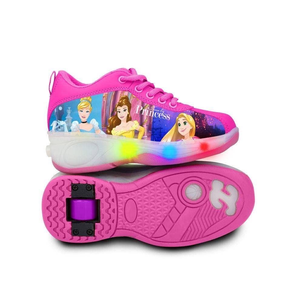 Tenis infantil com rodinha e luz | Ponto