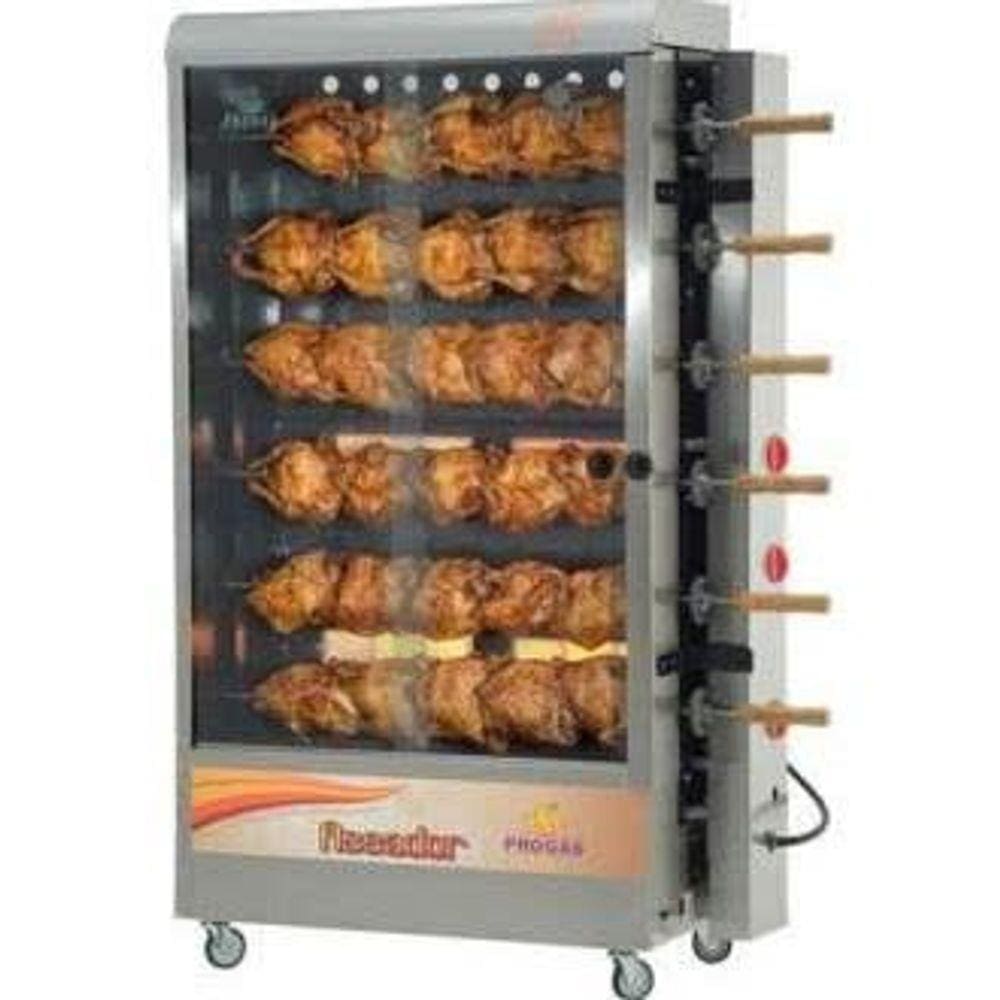 PR-631 Forno Rotativo Industrial Infra - Progas - Espeto Garfo