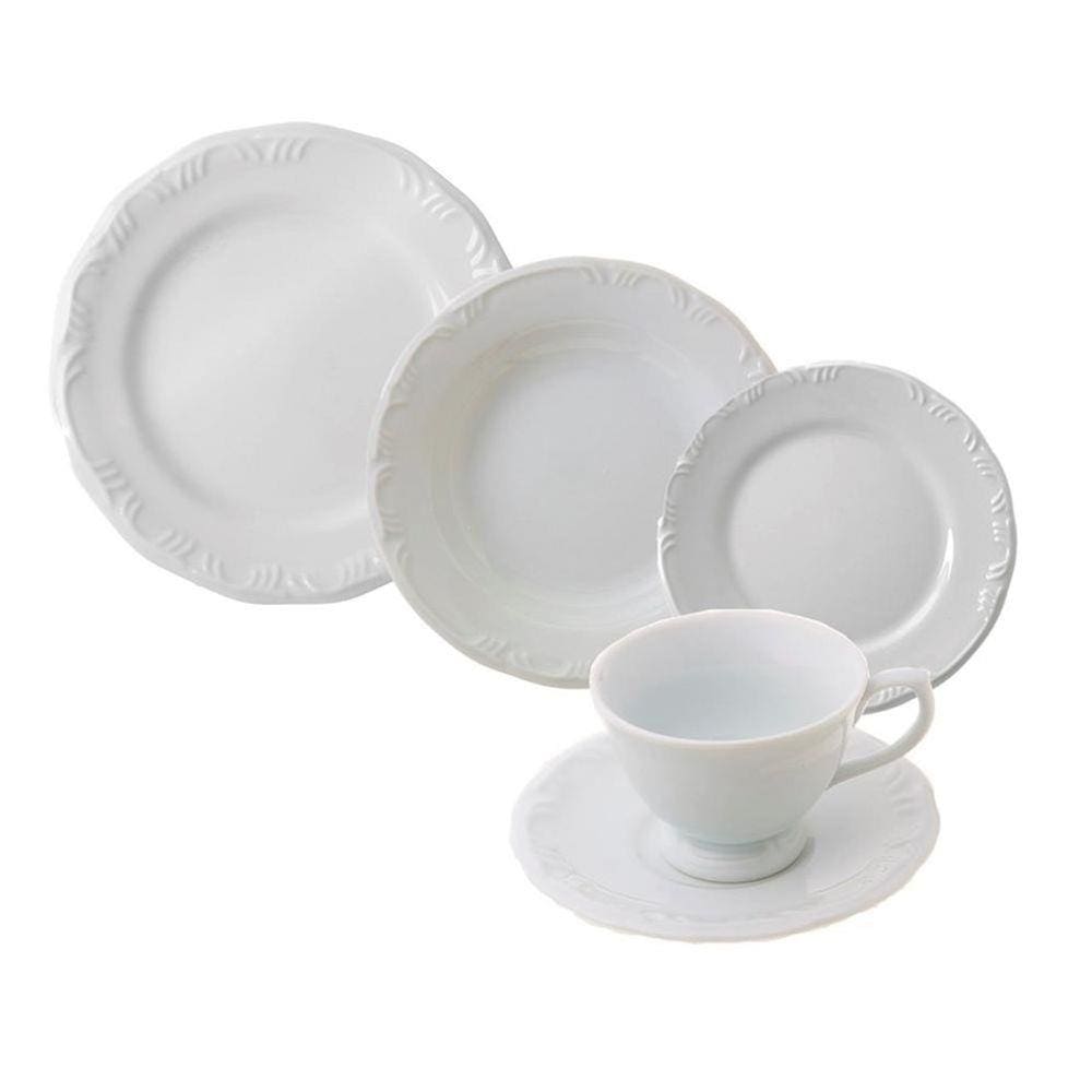 Serviço de Jantar e Chá Porcelana 20 Peças Pomerode- Schmidt