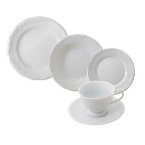 Serviço de Jantar e Chá Porcelana 20 Peças Pomerode- Schmidt