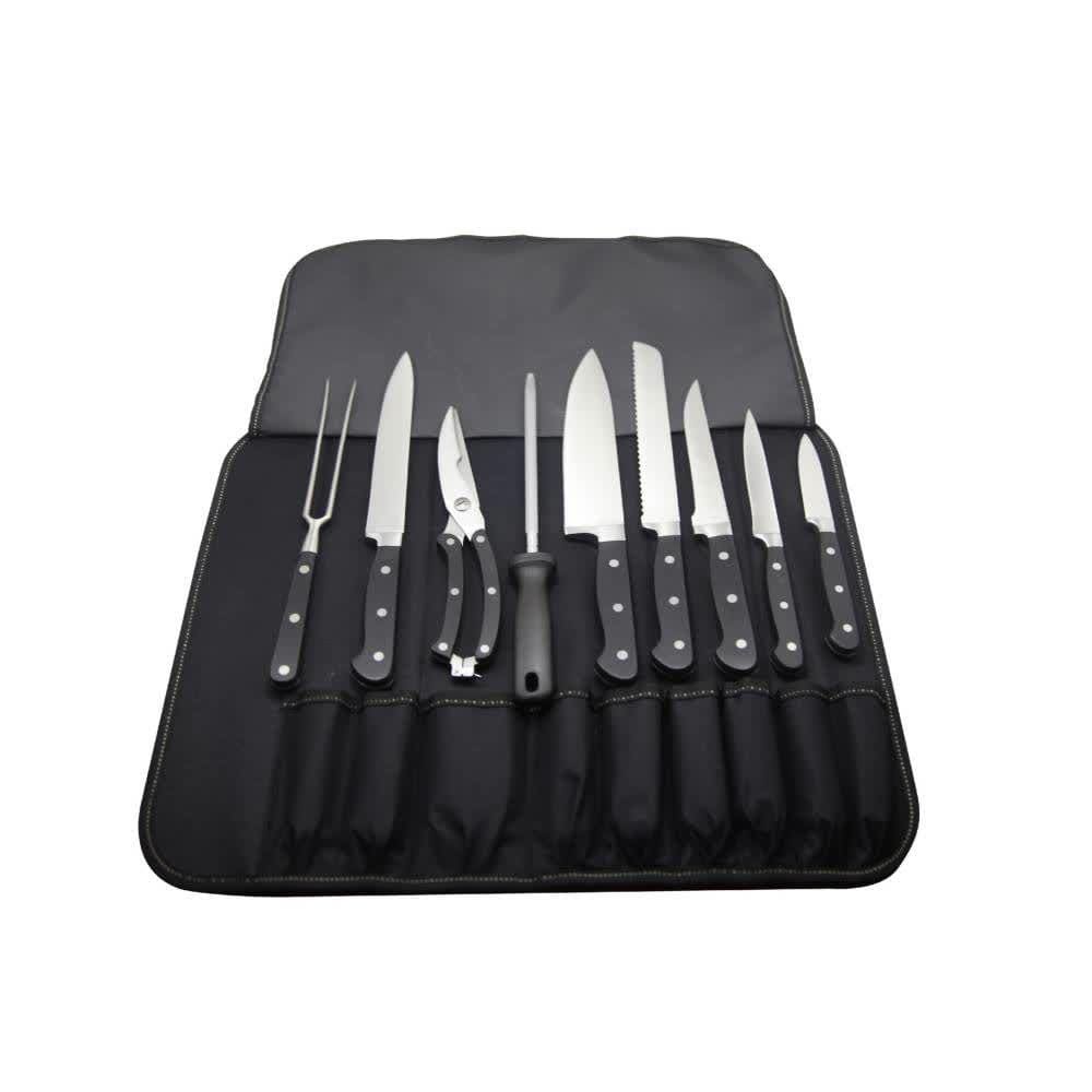 Kit para Churrasco com Estojo em Nylon - 9 Peças