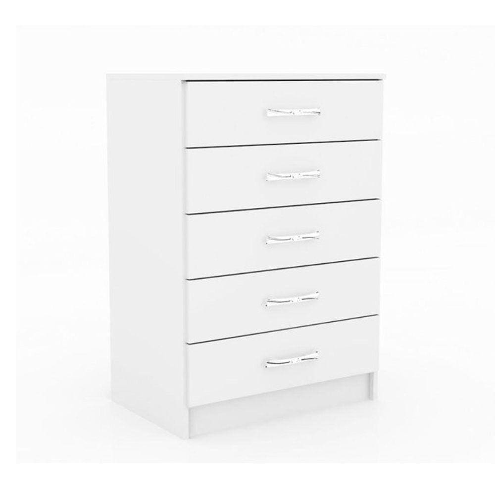 Cômoda 5 Gavetas Maxi Evidência Móveis