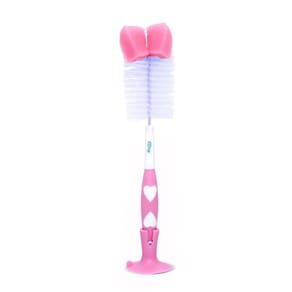Escova para Mamadeira - Rosa - Comtac Kids - 4068