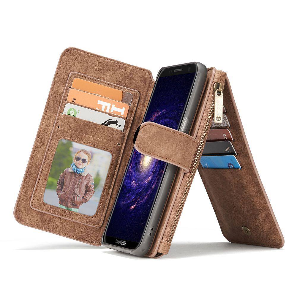 Capa carteira para samsung galaxy s8 plus g950f g950fd g955f g955fd flip  capa de telefone de couro do plutônio coque - AliExpress Telefonia e  Comunicação