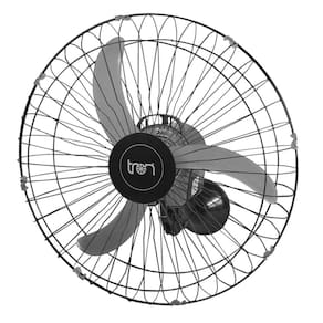 Ventilador De Parede Oscilante 140W Preto Tron