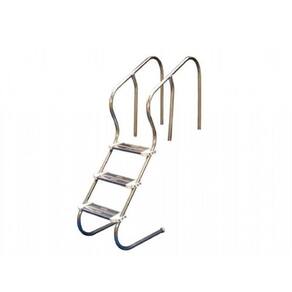 Escada para Piscina Confort 2 Inox Duplo , 3 DG - SODRAMAR