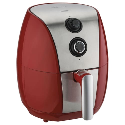 imagem-Fritadeira Elétrica Sem Óleo Air Fryer Britânia BFR01VI 3,2L - Vermelha/Prata - 220v