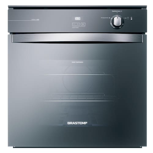 imagem-Forno de Embutir a Gás Brastemp BOA84AR com Grill e Timer Touch Inox Espelhado 220v - 78 Litros