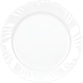 Prato de Vidro Raso 25cm Pétala Opaline Duralex