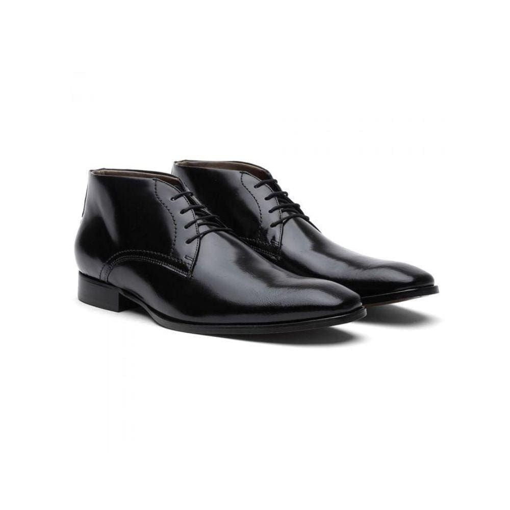 Bota Social Masculina ra Couro Crazy Horse