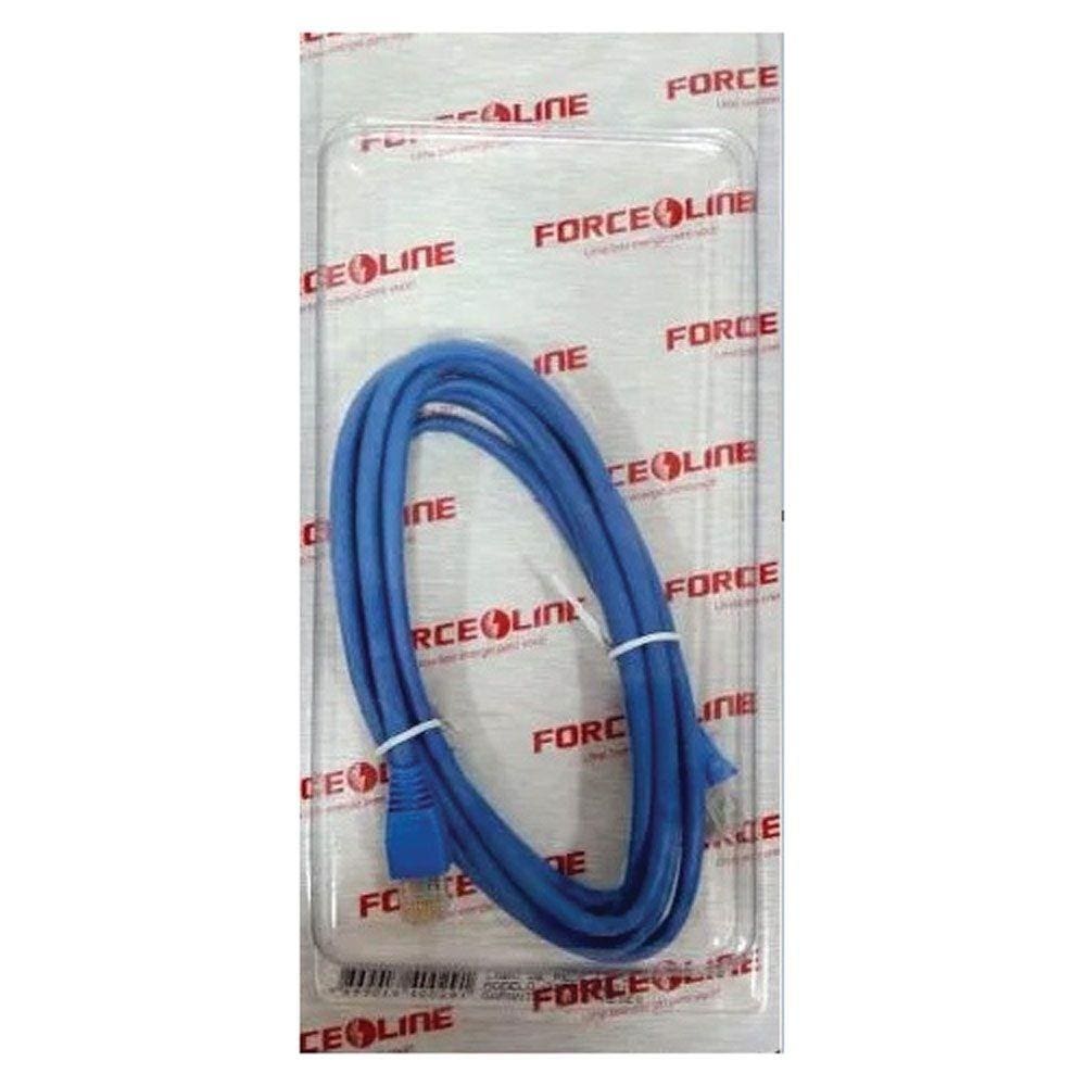Cabo de Rede CAT5E UTP c/5 Metros - Forceline