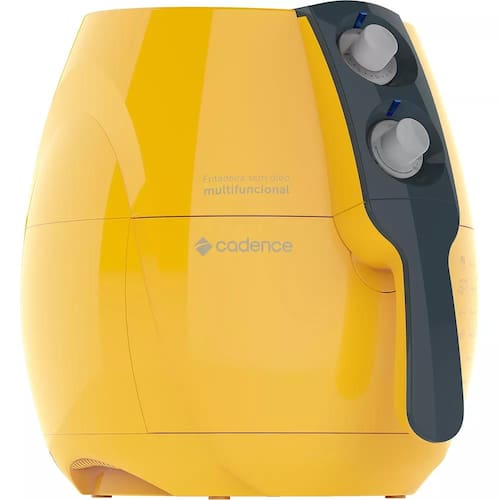 imagem-Fritadeira Sem Óleo Cadence Perfect Fryer Colors Amarela - 220V