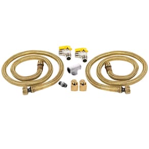 Kit de Instalação Dupla para Cooktop e Forno para Gás de Botijão - CJ -W10866791_2GLP