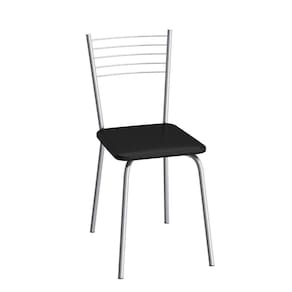 Cadeira de Aço Flex 82cm Compoarte Cromado