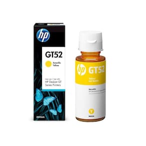 Refil de Tinta HP M0H56AL Amarelo GT52 GT5822 70ML