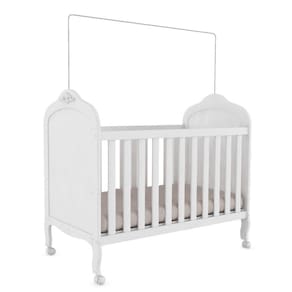 Berço Mini Cama 2 em 1 Elô Móveis Peroba
