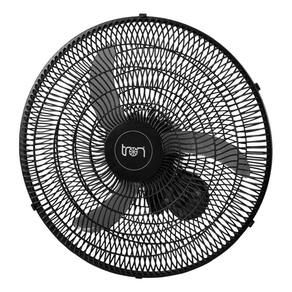 Ventilador de Parede Oscilante 60 cm Grade Plástica Preta Tron Bivolt