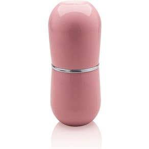 Suporte Porta Escova De Dente e Creme Dental Rosa
