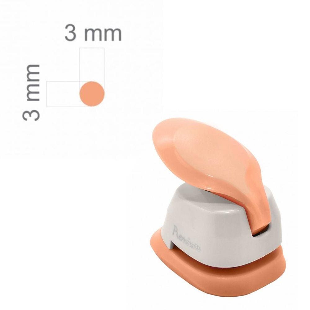 Furador Alavanca Mini Premium Toke e Crie FMA009 Circulo 1/8" Toke e Crie