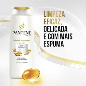 Kit c/ Shampoo + Condicionador Pantene Liso Extremo 400 ml