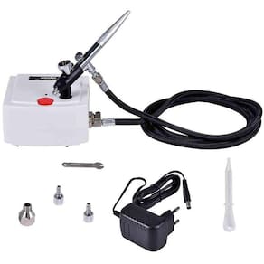 Kit Mini Compressor Com Aerógrafo Profissional Vonder