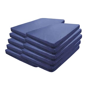 Kit 10 Capas de Colchão Solteiro 78x14 Impermeável Hospitalar Courvin