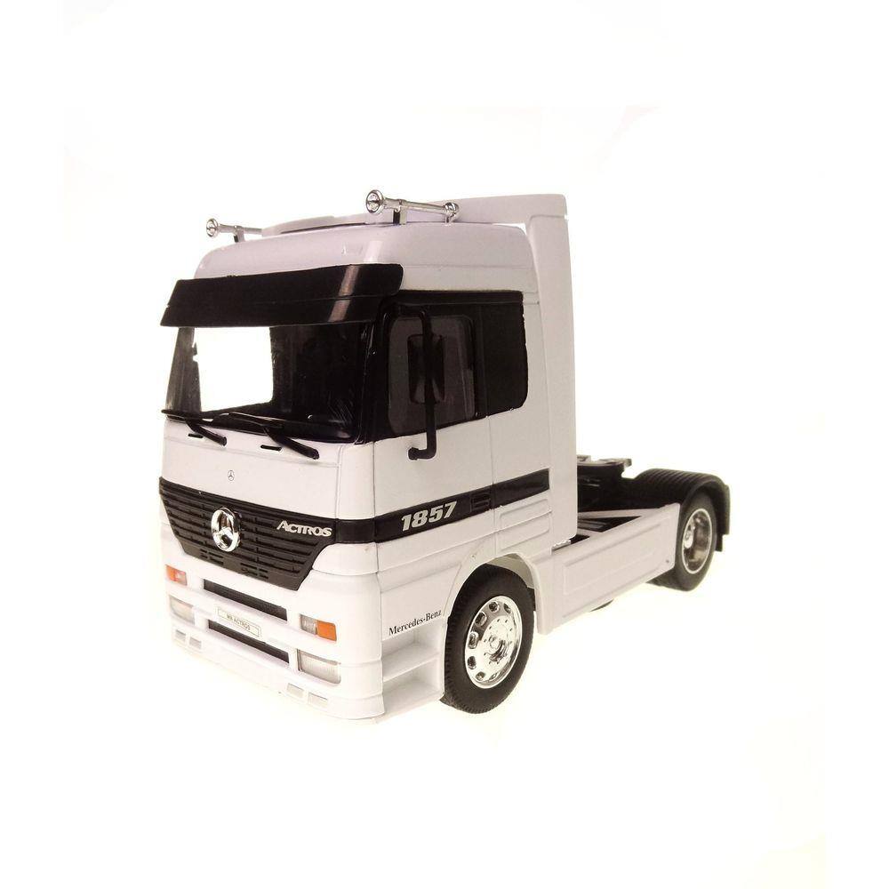 Miniatura Caminhão Carreta Mercedes Actros 4x2 1:32 Welly