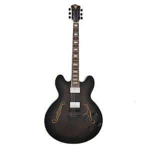 Guitarra Semi Acustica Preta AC-1BK - Phoenix