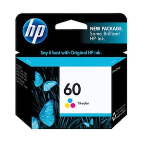 Cartucho de Tinta Original CC643WB HP 60 Tricolor 6,5ml