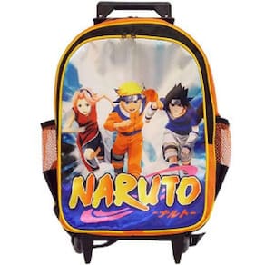Mochila de Rodinhas Naruto Tam G