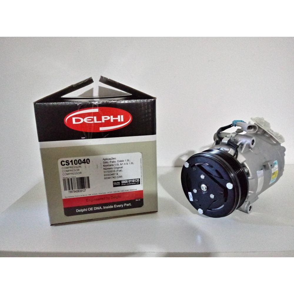 Compressor Gm Corsa, Meriva 1.4 e 1.8 - Fiat Palio 1.8