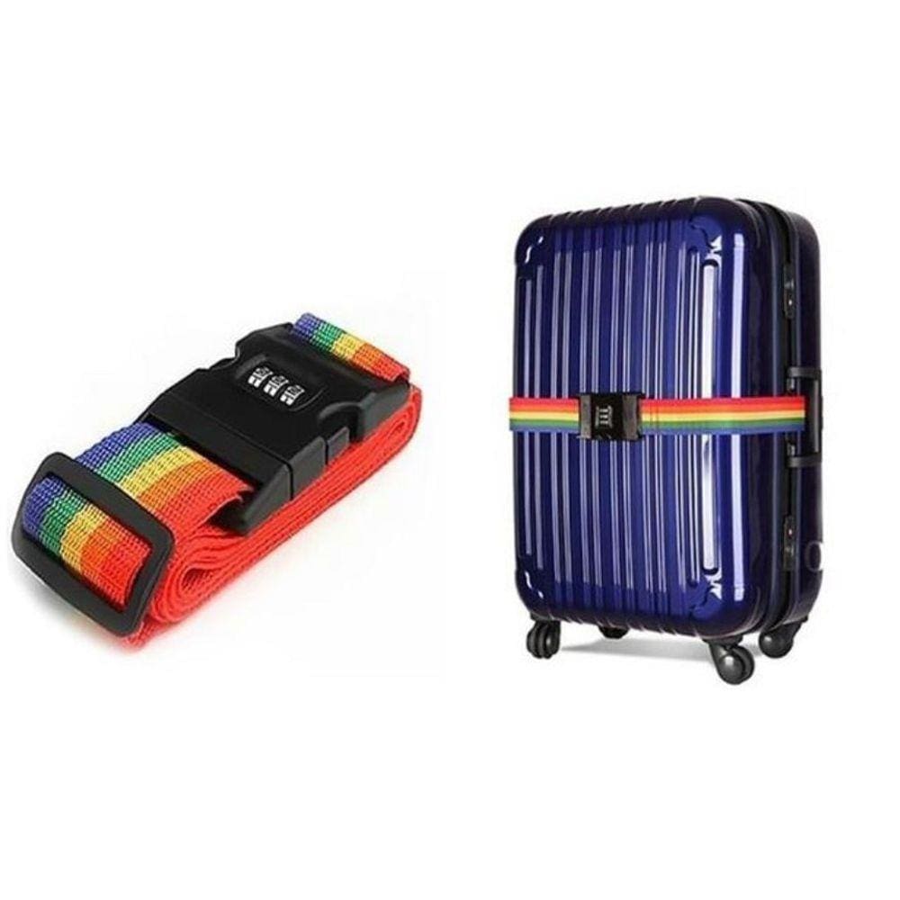 Cinta Fita Para Mala De Viagem Com Código De Segurança