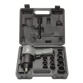 Chave De Impacto 1/2 Pol Com Kit De Soquetes 9Ge Eda