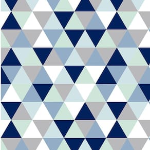 Tapete Mosaico Triangulos Casa Dona Antiderrapante 100cm x 140cm