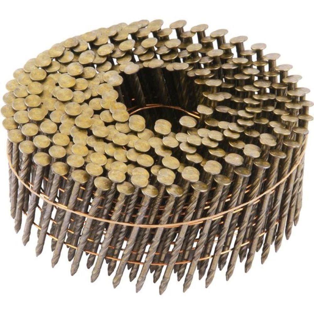 Prego Anelado 50 X 2,5 Mm Para Pregador Pneumático Pp 700 Carretel Com 300 Unidades Vonder