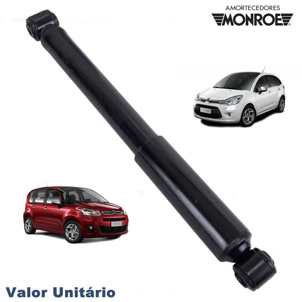 Amortecedor Traseiro Monroe OESpectrum Citroen Novo C3 Todos 2013 em Diante e C3 Picasso Todos 2011 em Diante