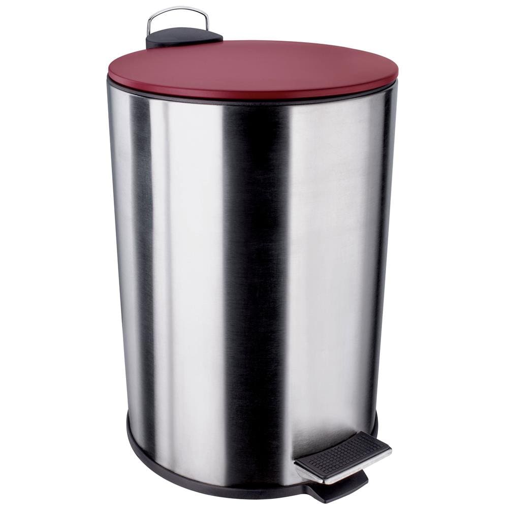 Lixeira Euro Home com Pedal LIX2256-VM em Inox e PP – 12 L
