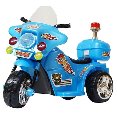 imagem-Mini Moto Elétrica Infantil com Farol BW-006AZ Azul
