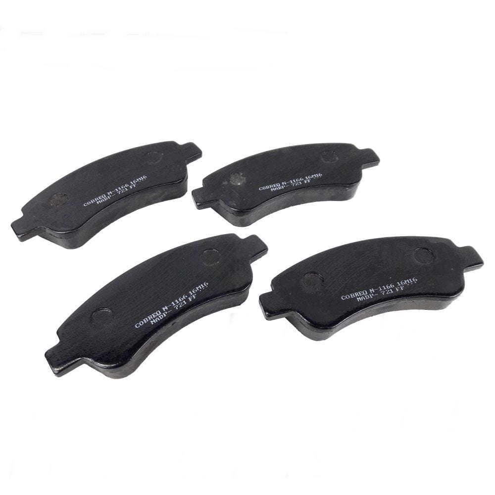 Jogo de Pastilhas do Freio Dianteiro Sistema Bosch - Citroen Novo C3 - C4 Glx - Xsara - Peugeot 206 - Peugeot 208 - Peugeot 307