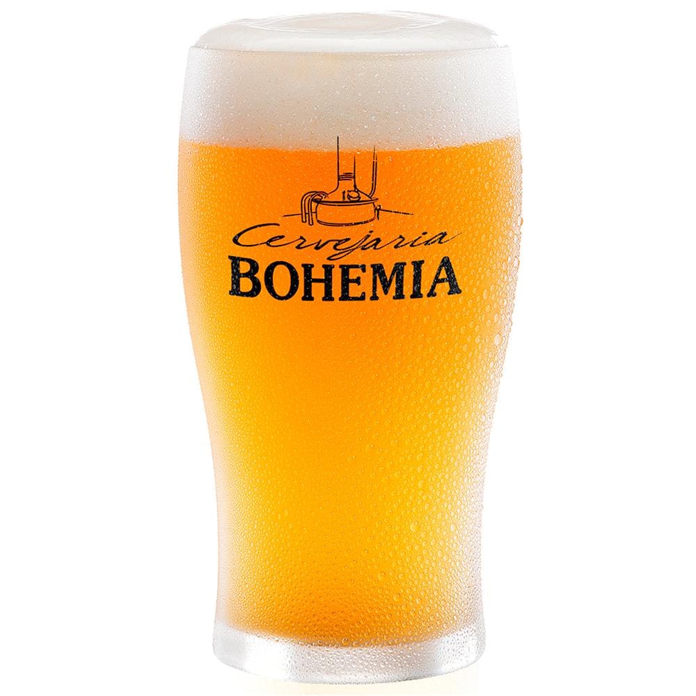 Copo para Cerveja Globimport Ambev Cervejaria Bohemia 3316 - 340 ml