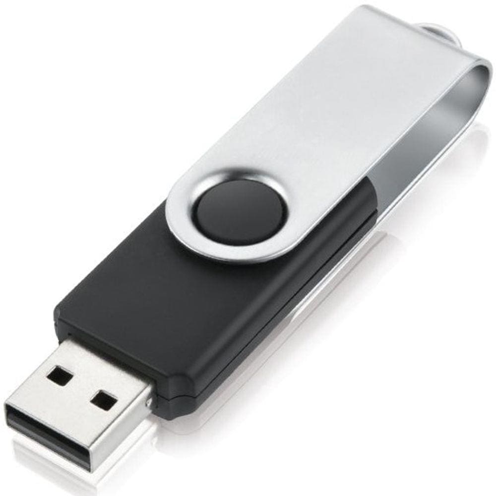 Pen Drive Twist Digital 8 GB Preto Multilaser
