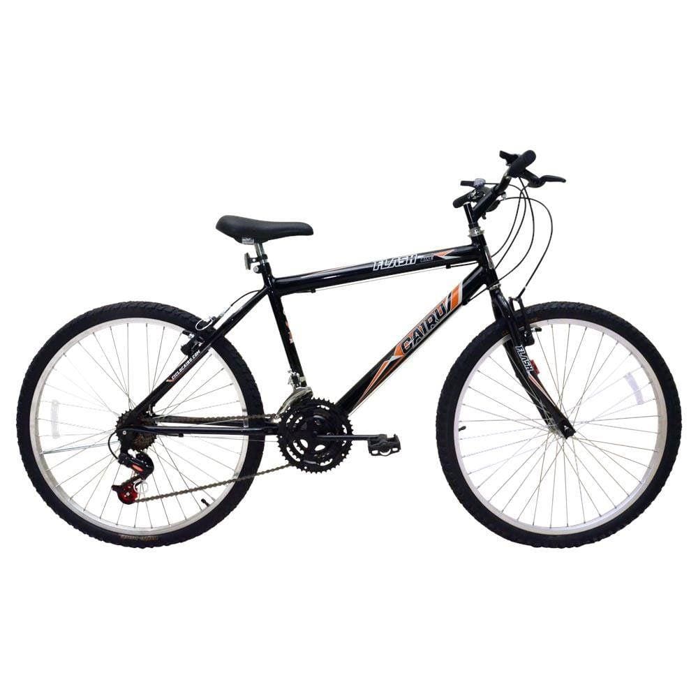 BICICLETA MOUNTAIN BIKE ARO 26 UNISSEX - VERMELHA