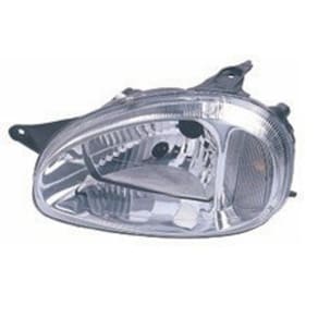 Farol Gm Corsa/Classic 01/09Carcaça Cinza L DL