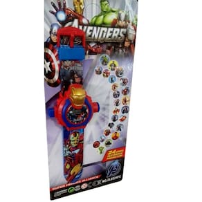 Homem Aranha Infantil Relógio Brinquedo Projetor De Imagem